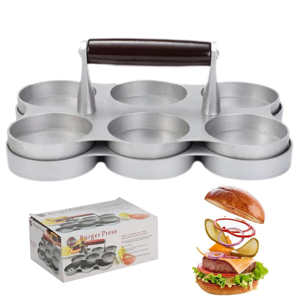 Fleisch-Patty-Maker Burger-Patty-Fleisch-Maker Hamburger-Patty-Maker Gefüllte Burger-Presse Zum Herstellen von Patties Krabbenkuchen-Patties Teig