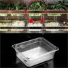 Acrylic Transparent Food Pan Display Box