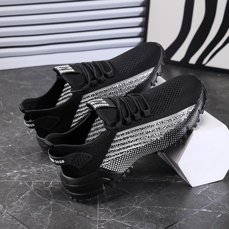 

YRZL Мужские кроссовки для бега Легкие Дышащие Мужские кроссовки Нескользящие Прочные Удобные Мягкие Повседневные Спортивные туфли для улицы 43 бежевый