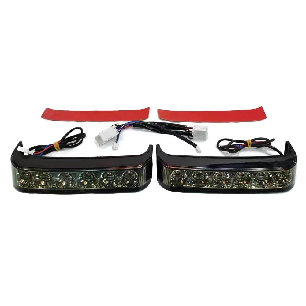 Motorcycle LED Saddlebag Brake Running Luggage Turn Signal Lights For Harley Touring Street Road Glide CVO 2009 2010 2011- 2013
