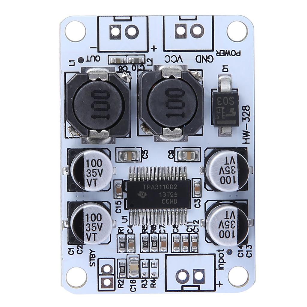 TPA3110 PBTL High Power Mono Kanal Digitales Leistungsverstärkerboard Komponente 30W 8‑26VDC