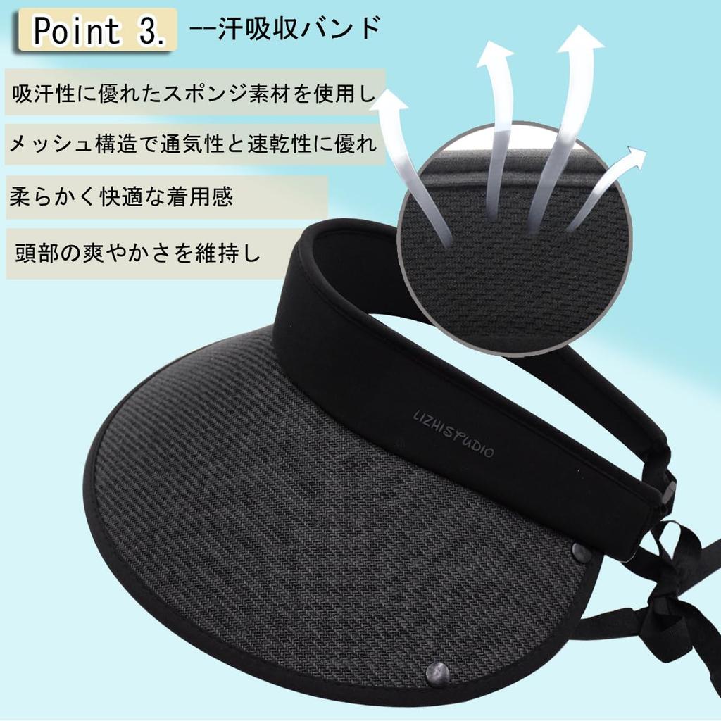 Wide Brim Sun Straw UV Neck Chin Sweat Quick Small Face Outdoors [IFSUN] Women's Visor, Hat, UPF+50 Protection, Cover, Strap, Absorbent, Drying,