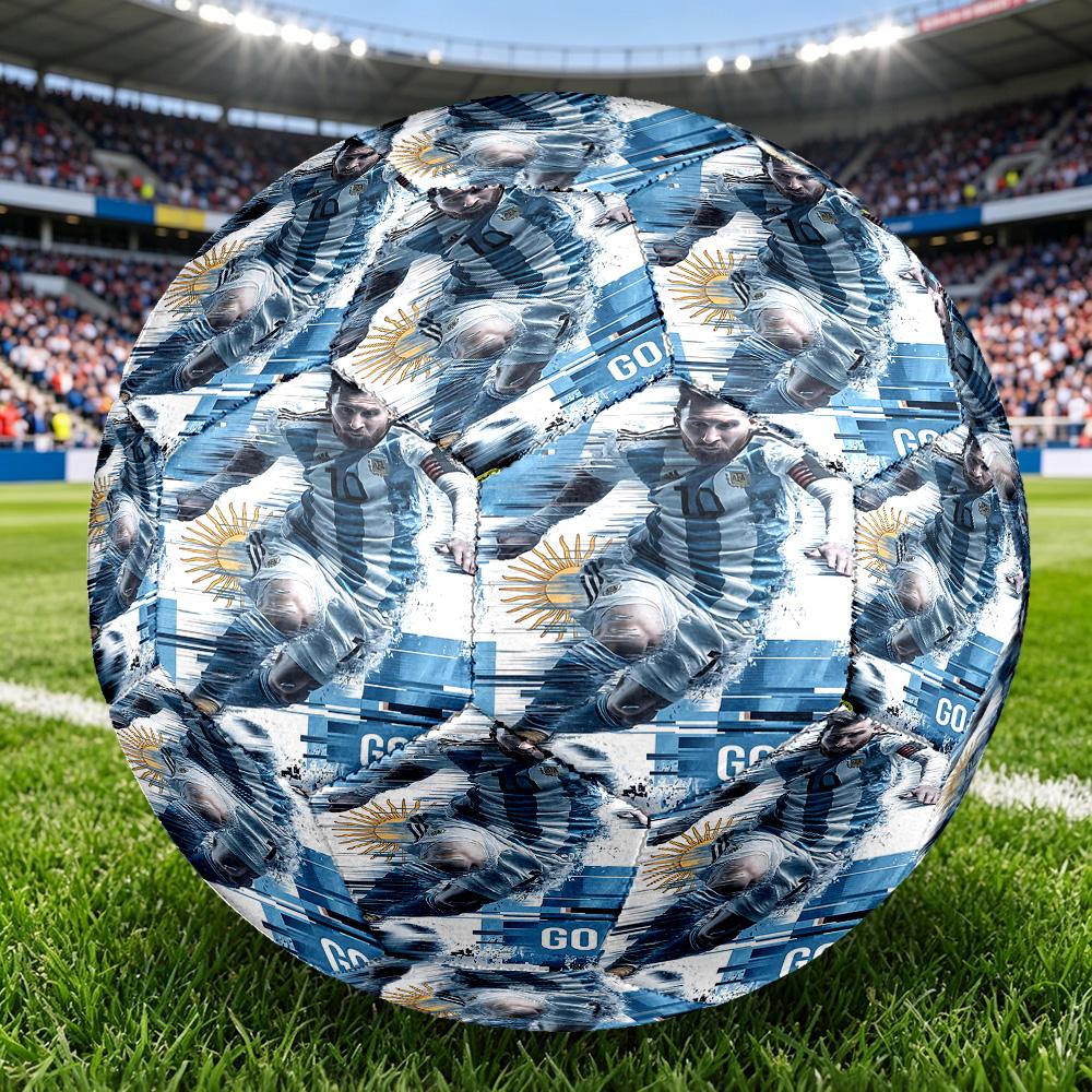 1 pz Leggenda del Calcio Argentino Palloni da Calcio Dimensione Standard 5 Macchina-Lega Sportiva Partita all'Aperto Pallone da Allenamento Calcio Futbol VoetbalY070890