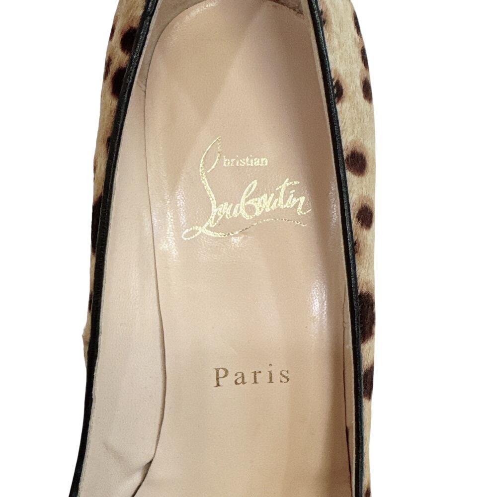 Christian Louboutin Heel Leopard Harako pumps Brown Harako Used