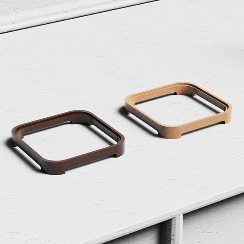 Ergonomic Wooden Stand Desktop Cooling Holder for Mini Computer Enhancing Aesthetics and Providing Stable Support