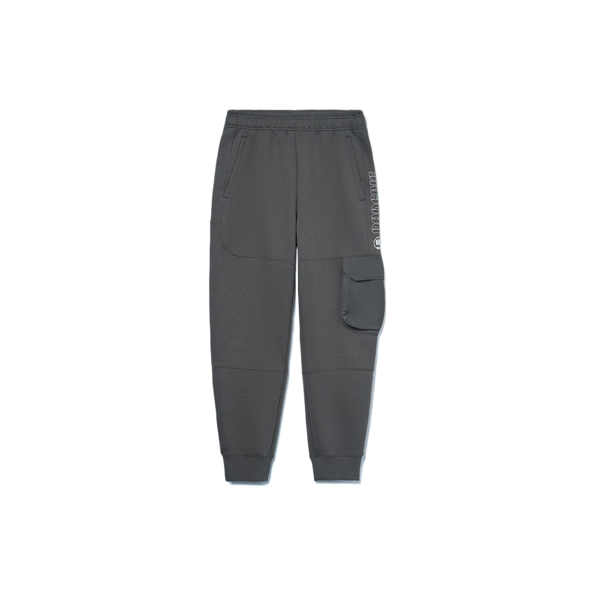 Li-Ning BadFive Graphic Joggers Sweatpants Grey Men s AKLR755-1 M