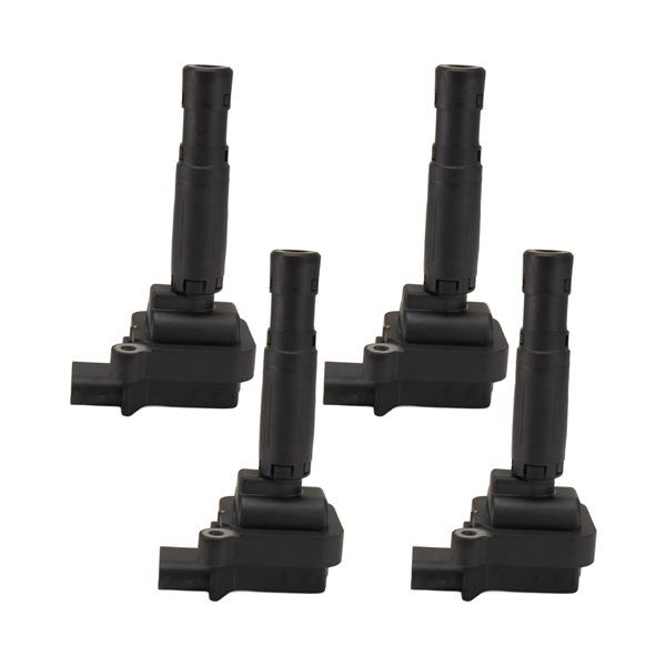 4-Piece Ignition Coil Set for Mercedes W203 CL203 (A0001502980, A0001501580)