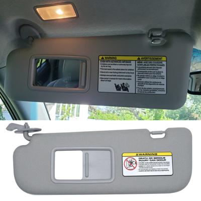 Left Driver Car Front Window Cover Shield Shade Blind Sunvisor with Makeup Mirror-Compatible for 852103X000TX 2011-2015