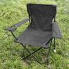 Camping Folding Chair Fishing Chair with Carrying Bag & Armrest Outdoor Collapsible Chair Heavy Duty for Beach Picnic