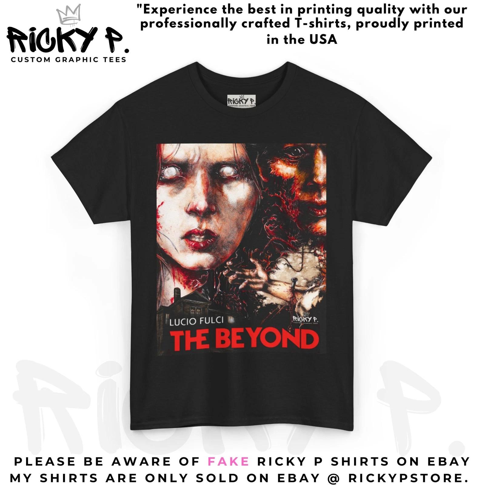 The Beyond 1981 Lucio Fulci Ricky P Unisex Heavy Cotton Tee 4XL
