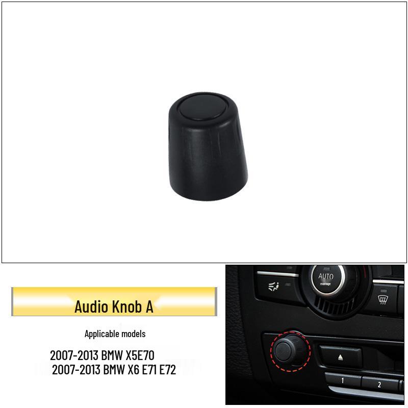 Buton audio compatibil pentru BMW X5/X6 E70/E71 Reglare volum player CD