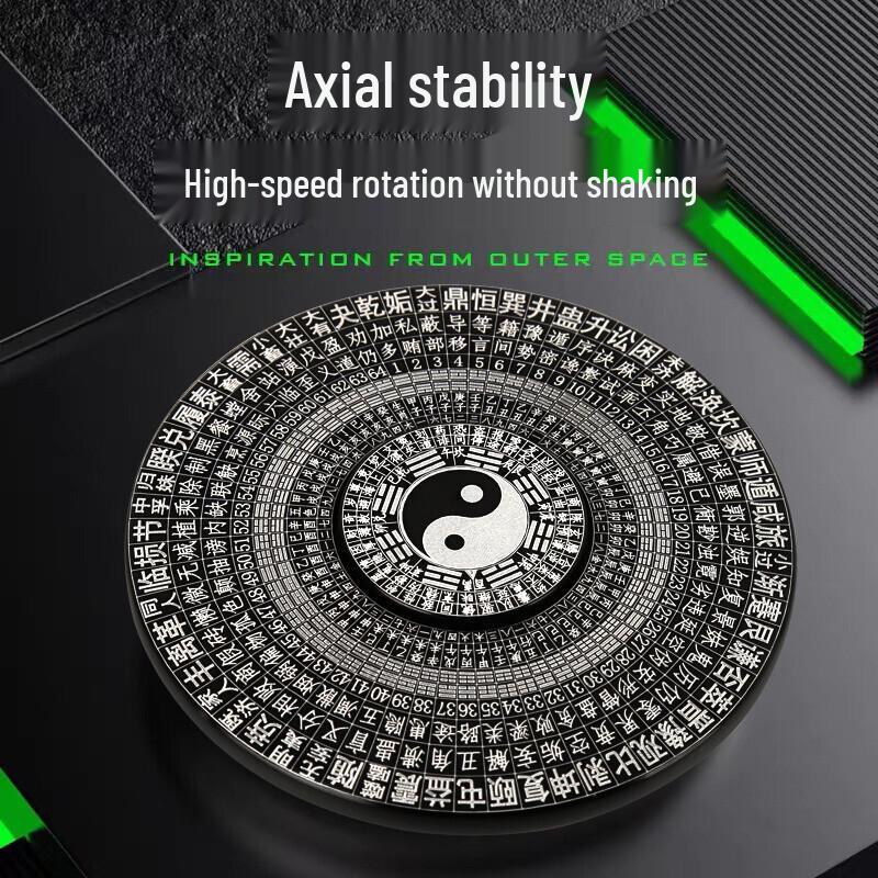 Chinese Style Tai Chi Bagua Fidget Spinner
