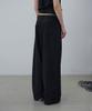 LCDC™ Crinkle Detail Wide Trousers (Black)