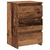VidaXL Bedside Table Old Wood 40x35x62.5 Cm Engineered Wood, Bedside Furniture, Side Table, Bed Cabinet, 856522
