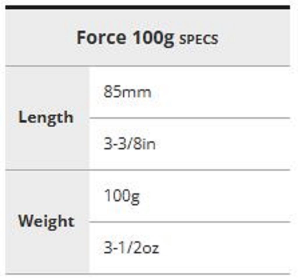 DUO Metal Jig Drag Metal Force 100 Grams PKA0829 (2964)