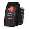 12V Led Boat Switch Red Light Car Switch Waterproof ON OFF/ ON OFF ON / Momentary for Carling NARVA Contura Truck Bus Off Road