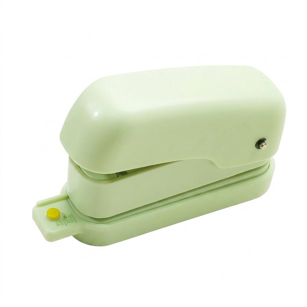 Mini 6-Hole Puncher Labor-Saving Hole Punch Machine Simple Hole Puncher A5/B5/A4 Notebooks зелёный
