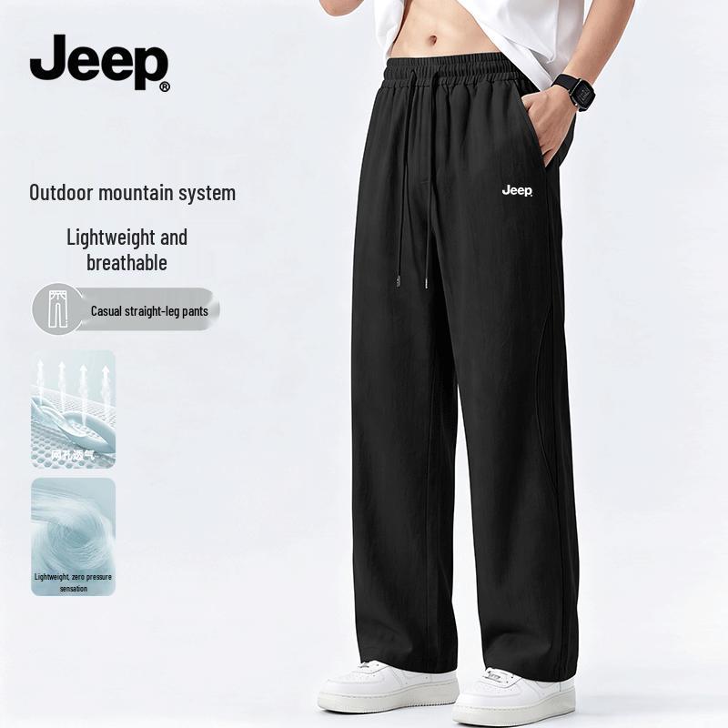 JEEP Men s Outdoor Breathable Straight-Leg Casual Pants XL