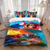 Mario Friends Adventure Printed 3pcs Bedding Set Soft Microfiber 1 Duvet Cover And 2 Pillowcases Home Bedroom Decor Xmas Gift K1856