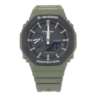 Utility Color Carbon Khaki G-Shock Men's Analog-Digital Watch, Fiber, Green, GA-2110SU-3A [Used]