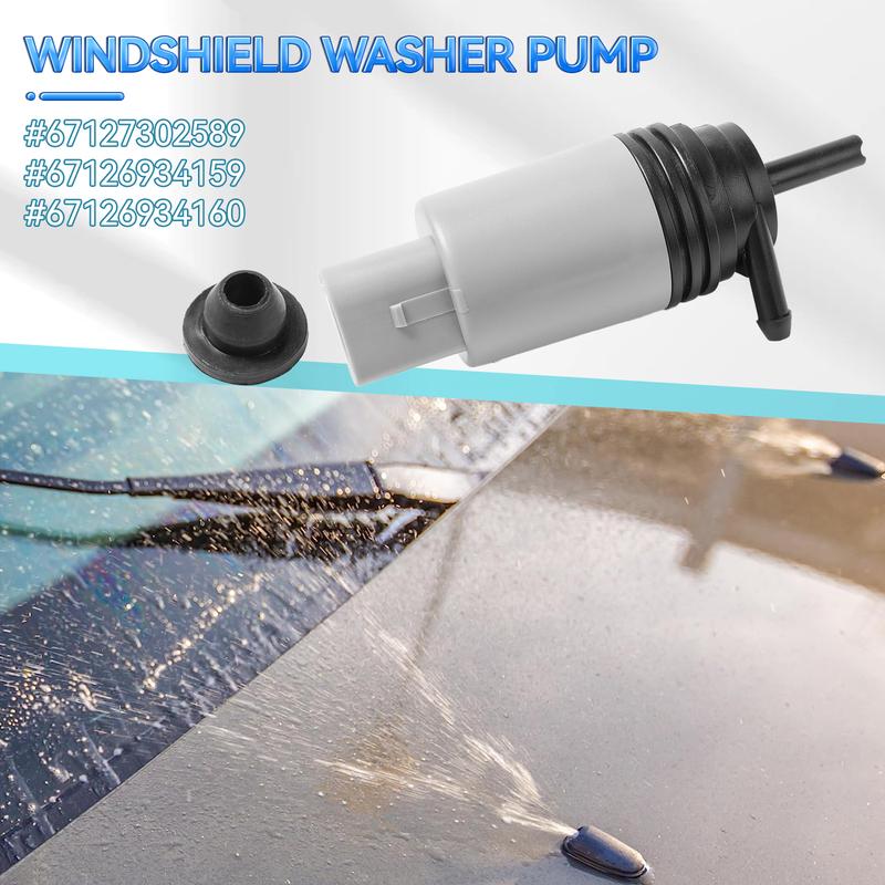 Windscreen Washer Pump For Bmw 1/2/3/4/5/6/7/X1/X3/X4/X5/X6 Series Single Outlet Windscreen Washer Pump 67127302589 67126934159