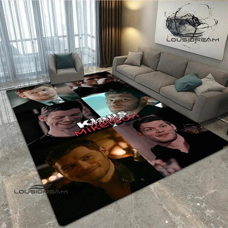 Tappeto originale Klaus Mikaelson Tappeto antiscivolo Tappetino da yoga Zerbino Oggetti di scena per fotografia Tappeto da cucina Tappeto per area Regalo di compleanno