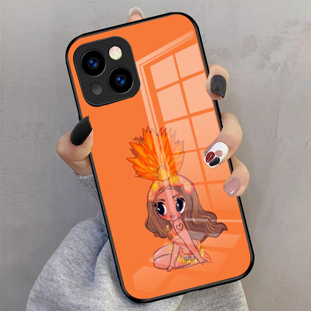 K-karol-G-Tropicoqueta Handyhülle Für IPhone 17 Pro Max 16 15 14 Pro Max 13 11 X Xs Xr 8 7Plus Glasabdeckung