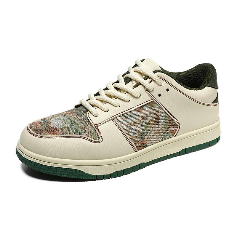 

2025 new four-season trend low-top heightening breathable board shoes popular men and women couples versatile casual shoes 44