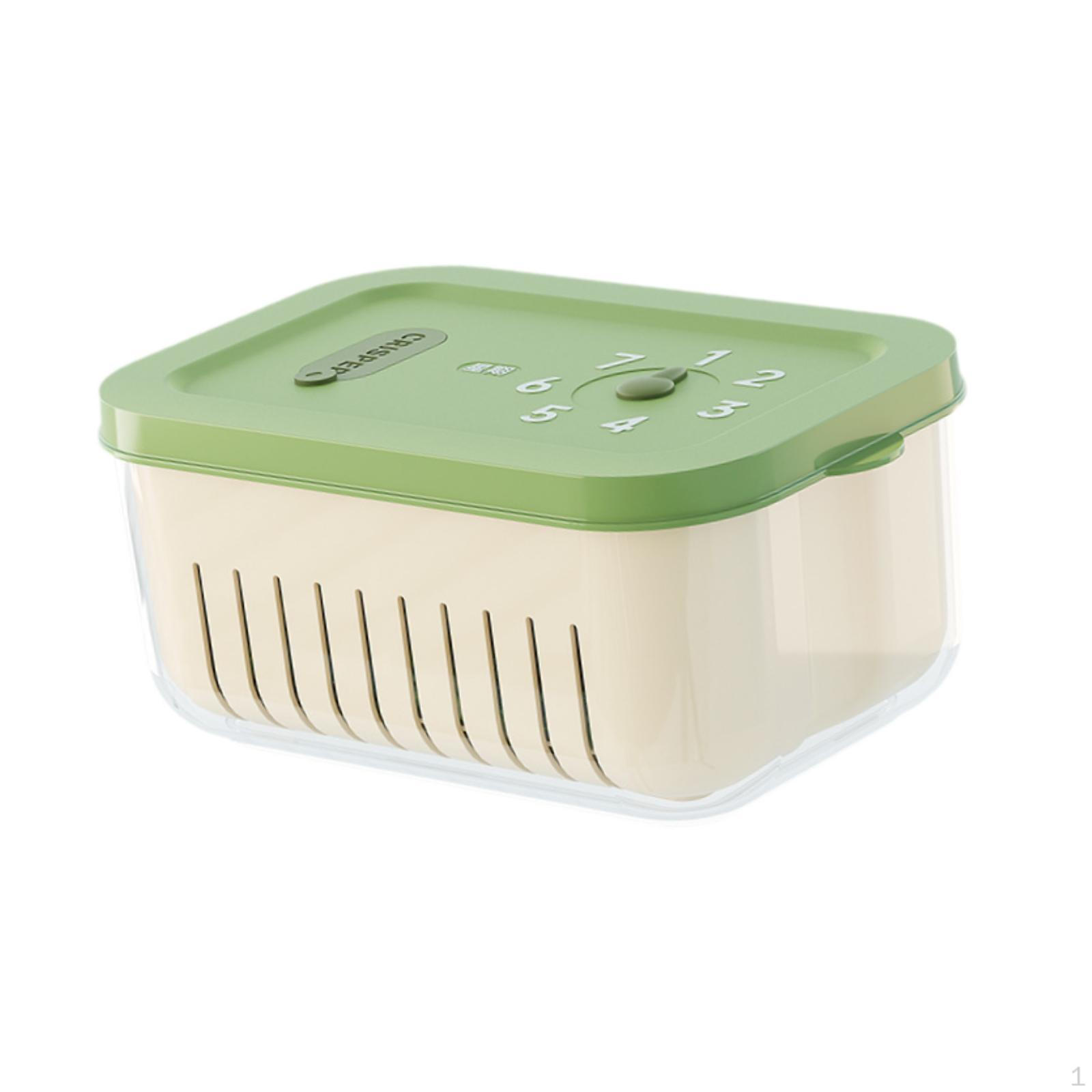 

Фруктовые контейнеры для холодильника, контейнер для овощей, герметичный контейнер для еды большой емкости, органайзер для холодильника