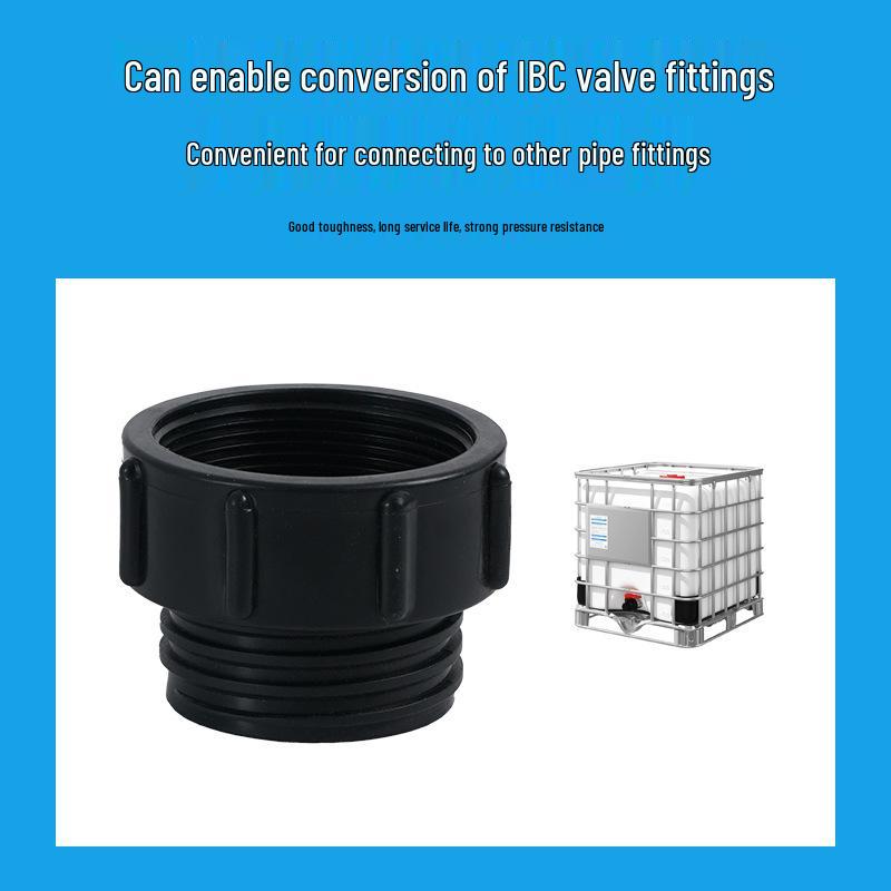 Barrel Valve Connector Ton Barrel Coarse Thread Adapter 60