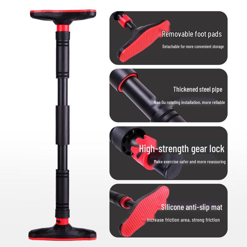 Zhong'aoda Adjustable No-Punch Door Frame Pull-Up Bar