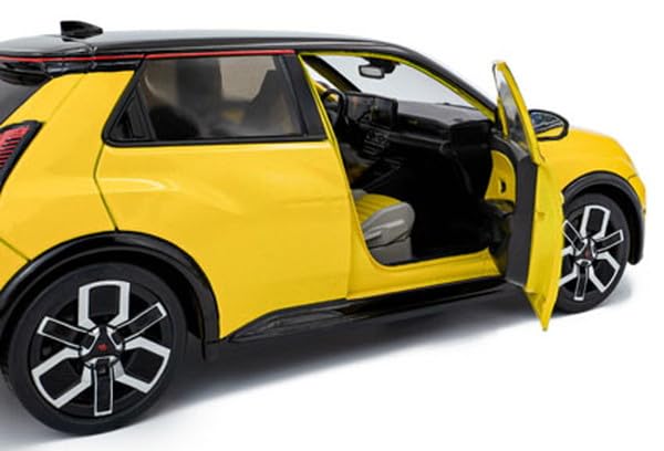 SOLIDO Maßstab Renault 5 2024 Fertigmodell S1812602 1/18 E-TECH (Gelb)