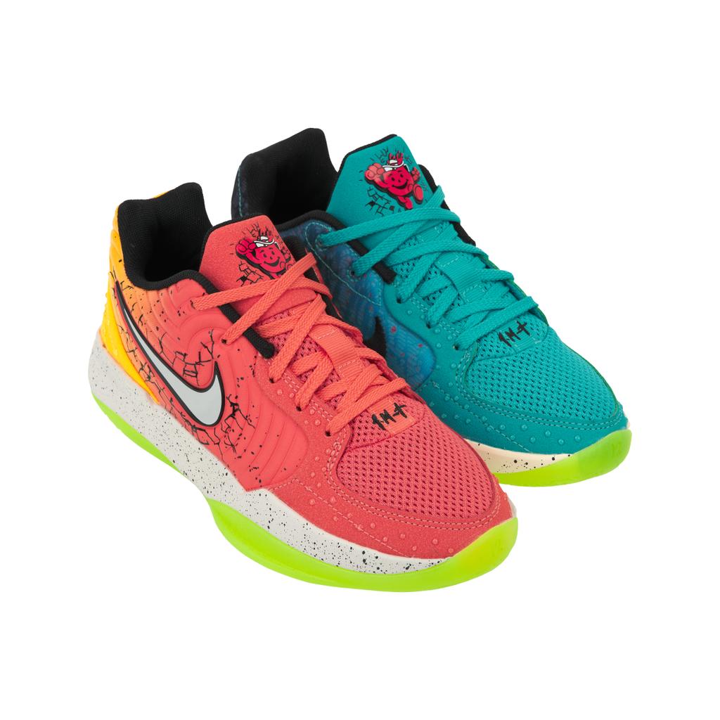 Kool-Aid x Nike Ja 2 GS Mixed Berry Chaussures pour Enfants Multicolore Rouge Vif Argent Plat IF3948-800