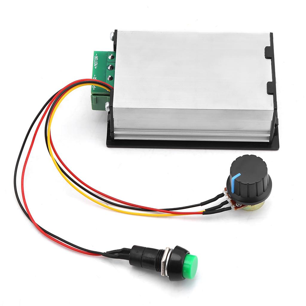 Einstellbarer Motorcontroller 6–60V 12V 24V 36V 48V 30A PWM Motorgeschwindigkeitsregler Start Stopp