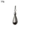 Drop Shot Weights 360 Degree Rotatable Hook Connector Line Sinkers Fishing Tungsten fall Sinker