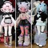 Bahomu Blind Doll Devil Horn Series BJD Articulated Doll Blind Box 1/8 Scale 19cm Cute Devil Girl Doll Collection 6 Types + 1 Secret Type Dress-up (1