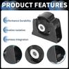 INFINAUTO ENGINE MOUNTING No.123610T070 Scion for Toyota Engine Motor Mount for Toyota XB 2010-2015 Tarago 2006 Black 1 PC