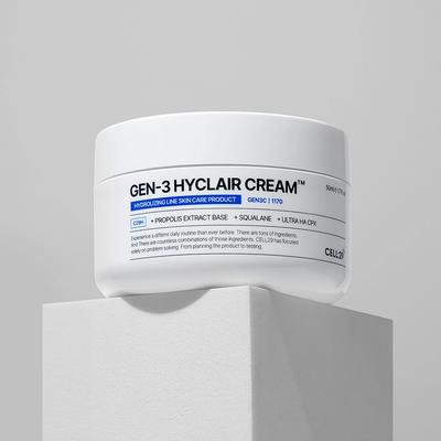 GEN-3 Hyclair Feuchtigkeitscreme Dreifache Hyaluronsäure Barriere Reparaturcreme 50ml