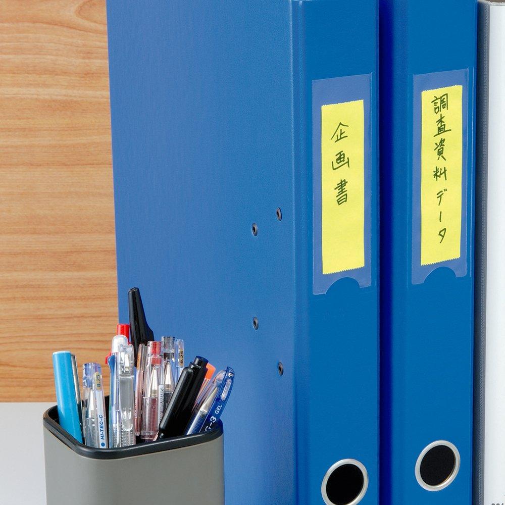 Yamato Memoc Roll Tape Sticky Yellow 25mm x with Notes, & White, 10m, Cutter, R-25CH-WY