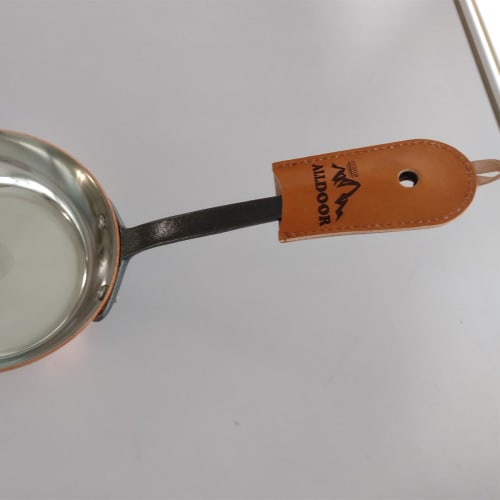 ALLDOOR Skillet Cover, Messtin Cover, Genuine Leather, Camel, Made In Japan, Frying Pan, Outdoor, Camping, Camping Gear, Kitchen Supplies