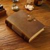 Vintage Leather Bound Journal Genuine Leather Cover Sketch Notebook Blank Paper Diary  Writing