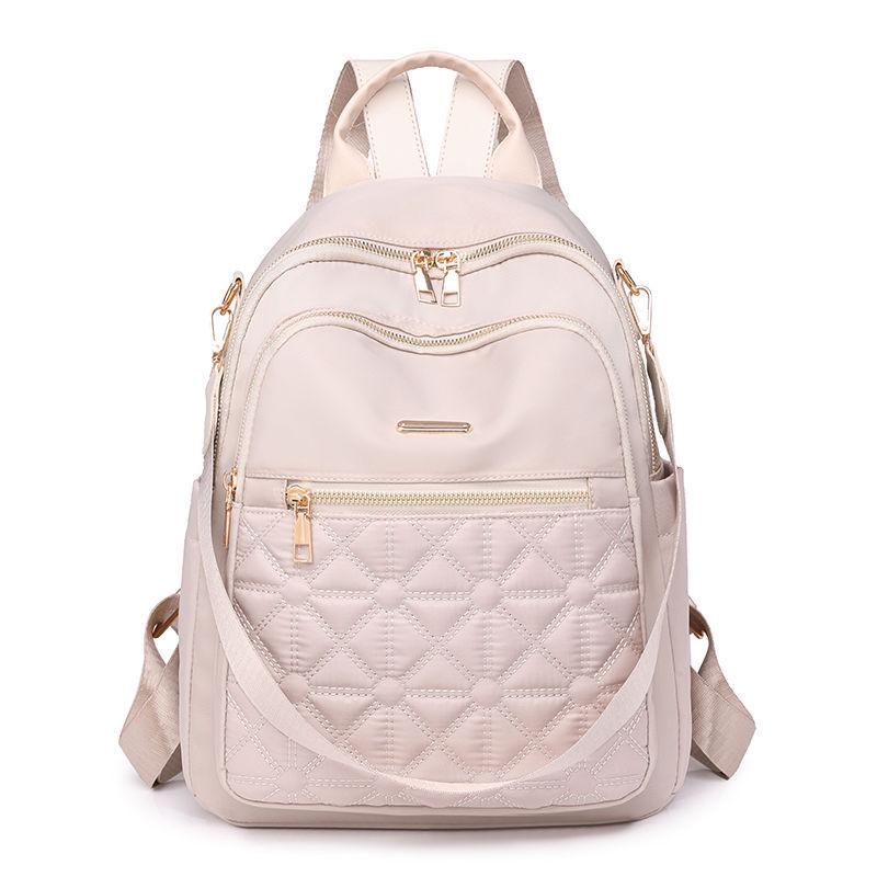 2025 Women's Versatile Oxford Cloth Backpack: Durable, Fashionable, Large Capacity for Travel or School