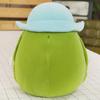 Nuovo Peluche Avocado con Cappello Carino Frutto Avocado Cuscino Imbottito Kawaii Morbido Cuscino Divano Avocado Regali di Compleanno per la Fidanzata