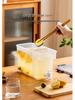 Chilled Water Pitcher with Tap: Fridge-Compatible, Sealed & Thickened for Summer, Large Capacity for Fruit Tea
