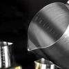 Kaffemelkskummende kanne 304 rustfritt stål spesialisert klassisk kaffetrakter Latte Cappuccino krem ​​dampskummerkopp