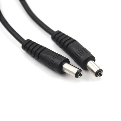 5.5 X 2.1Mm Male To 5.5 X 2.1Mm Male Dc Power Plug Cctv Adapter Connector Cable