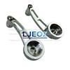 Chrome-plated Aluminum Alloy Retro Classic Car Door Rocker Modification Accessories for Chevrolet Ford