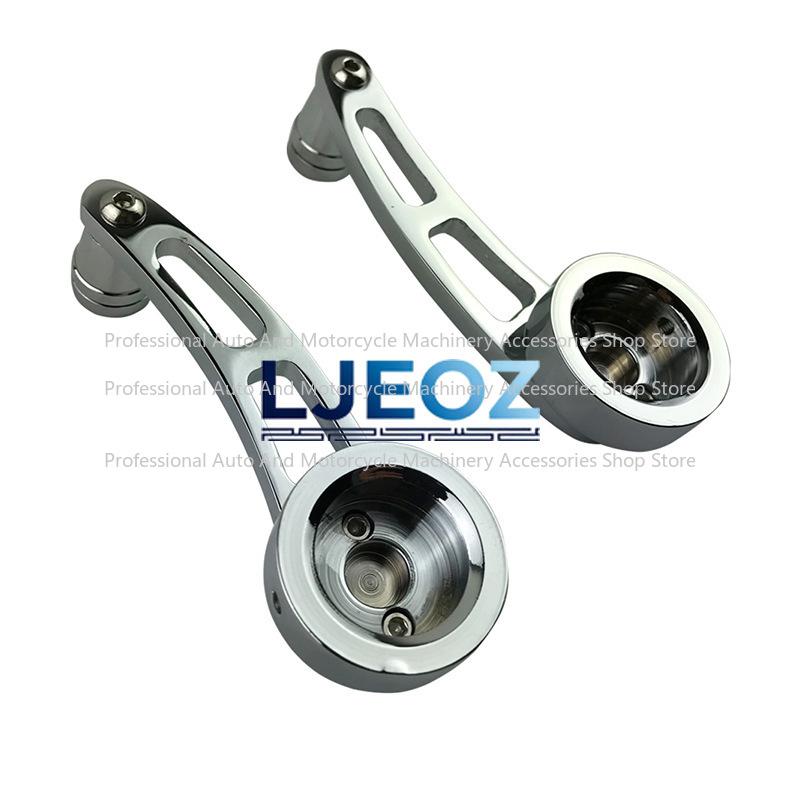Chrome-plated Aluminum Alloy Retro Classic Car Door Rocker Modification Accessories for Chevrolet Ford