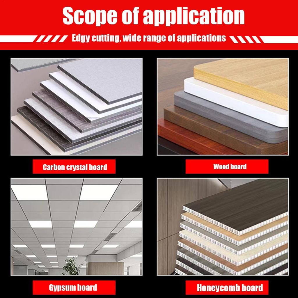 Adjustable Gypsum Board Hole Cutter Adjustable Drywall Ceiling Tile Cutting Tool Precise Hole Drilling Tool Plasterboard Punch