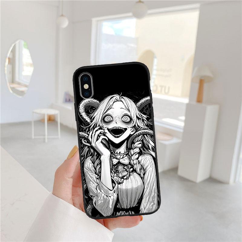 LO52 Horror Junji Ito Tomie Soft Shell Phone Case for Xiaomi Xiaomi Poco M4 M5 M6 M7 X3 X6 X7 F8 Ultra Pro GT NFC